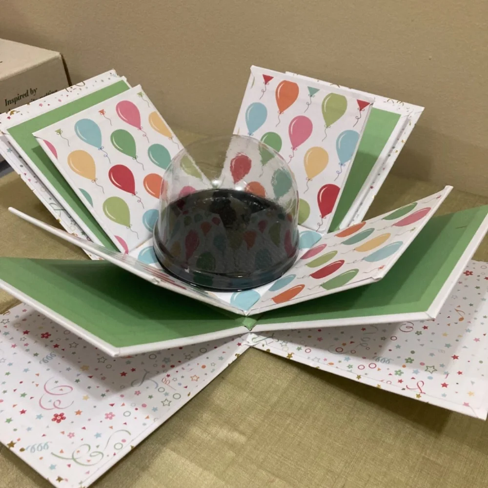 Send A Cake Explosion Birthday Gift Box. Box Only